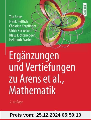 Erganzungen und Vertiefungen zu Arens et al., Mathematik