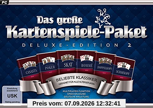 Das große Kartenspiele-Paket 2: Deluxe Edition