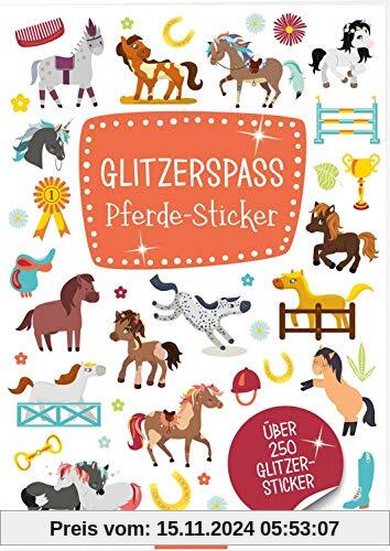 Glitzerspaß Pferde-Sticker: Über 250 Glitzersticker