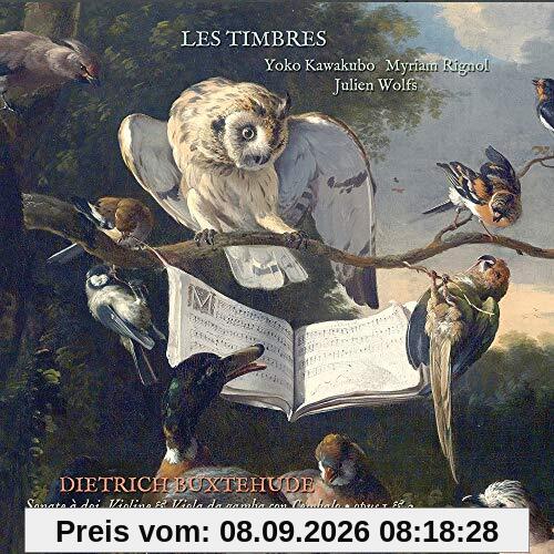 Buxtehude : Sonate À DOI, Violine & Viola Da Gamba Con Cembalo Opus 1 & 2