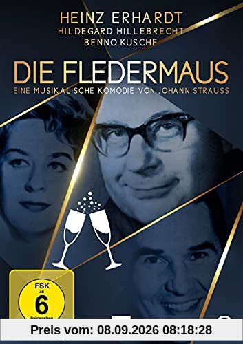 Die Fledermaus / Eine musikalische Komödie von Johann Strauß mit Heinz Erhardt