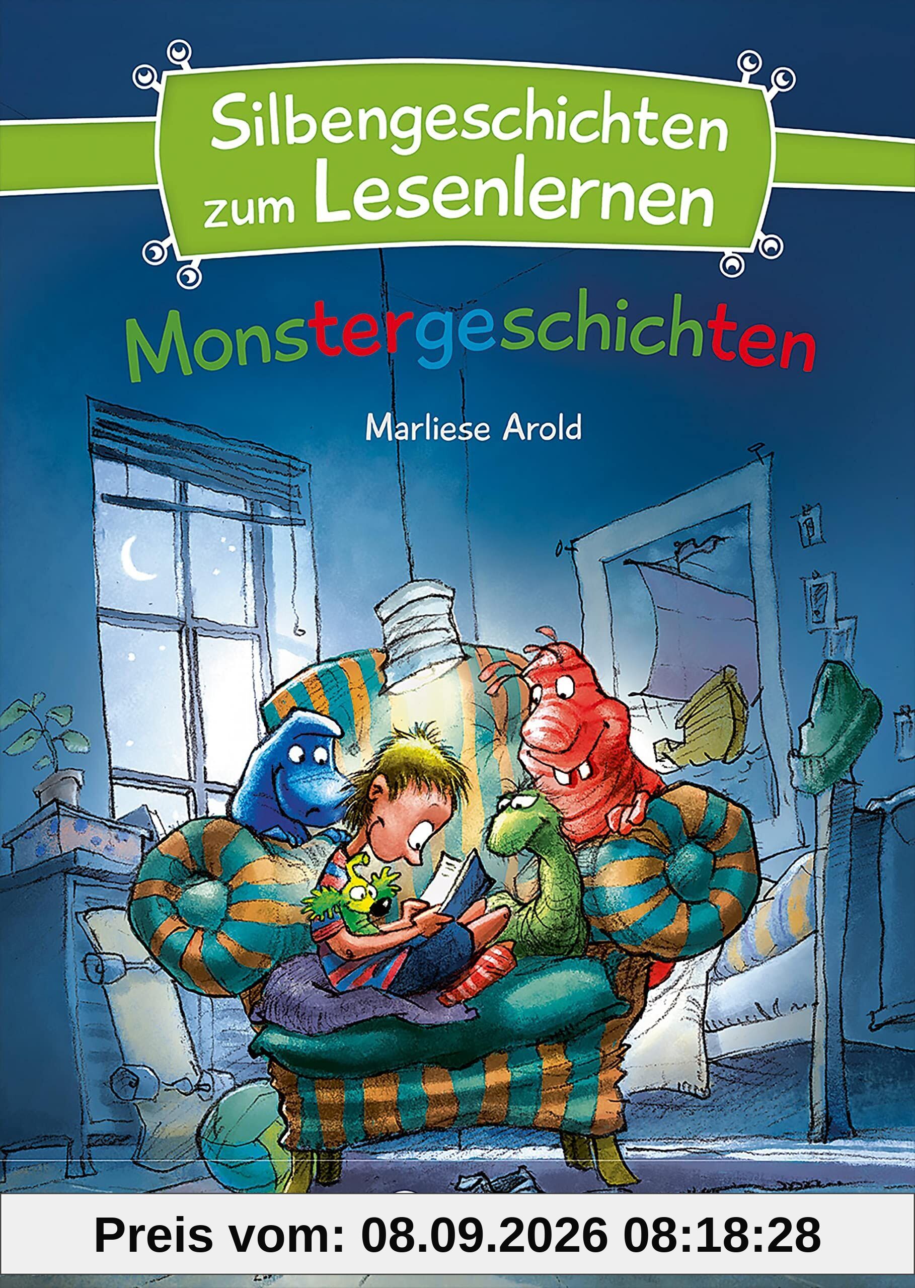 Silbengeschichten zum Lesenlernen - Monstergeschichten