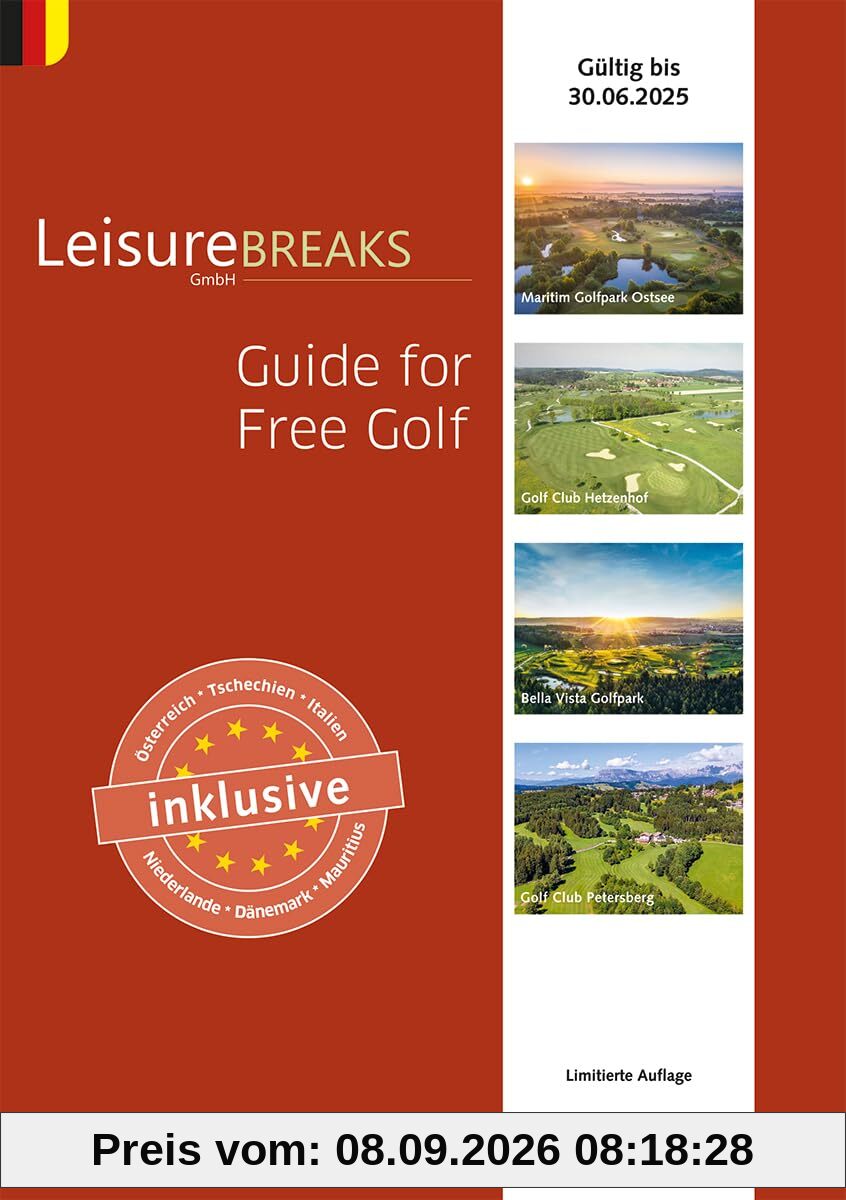 Guide for Free Golf: Gültig bis 30.06.2025
