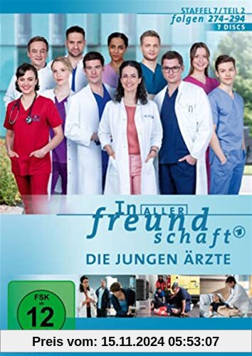 In aller Freundschaft - Die jungen Ärzte - Staffel 7.2/Folgen 274-294 [7 DVDs]