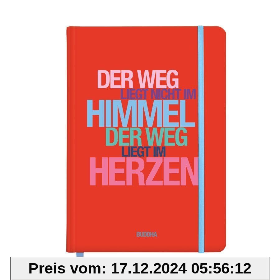 Notizbuch A5 Hardcover Buddha, Himmel