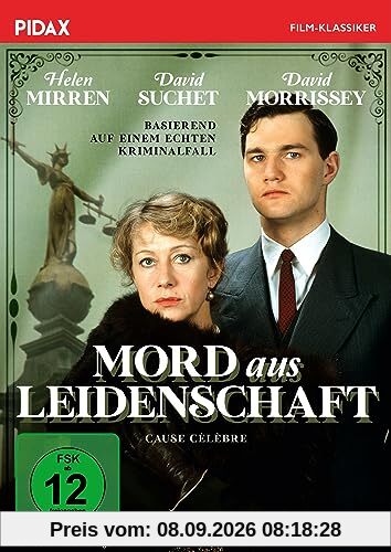 Mord aus Leidenschaft (Cause célèbre) / Starbesetzter Kriminalfilm nach einem wahren Fall (Pidax Film-Klassiker)