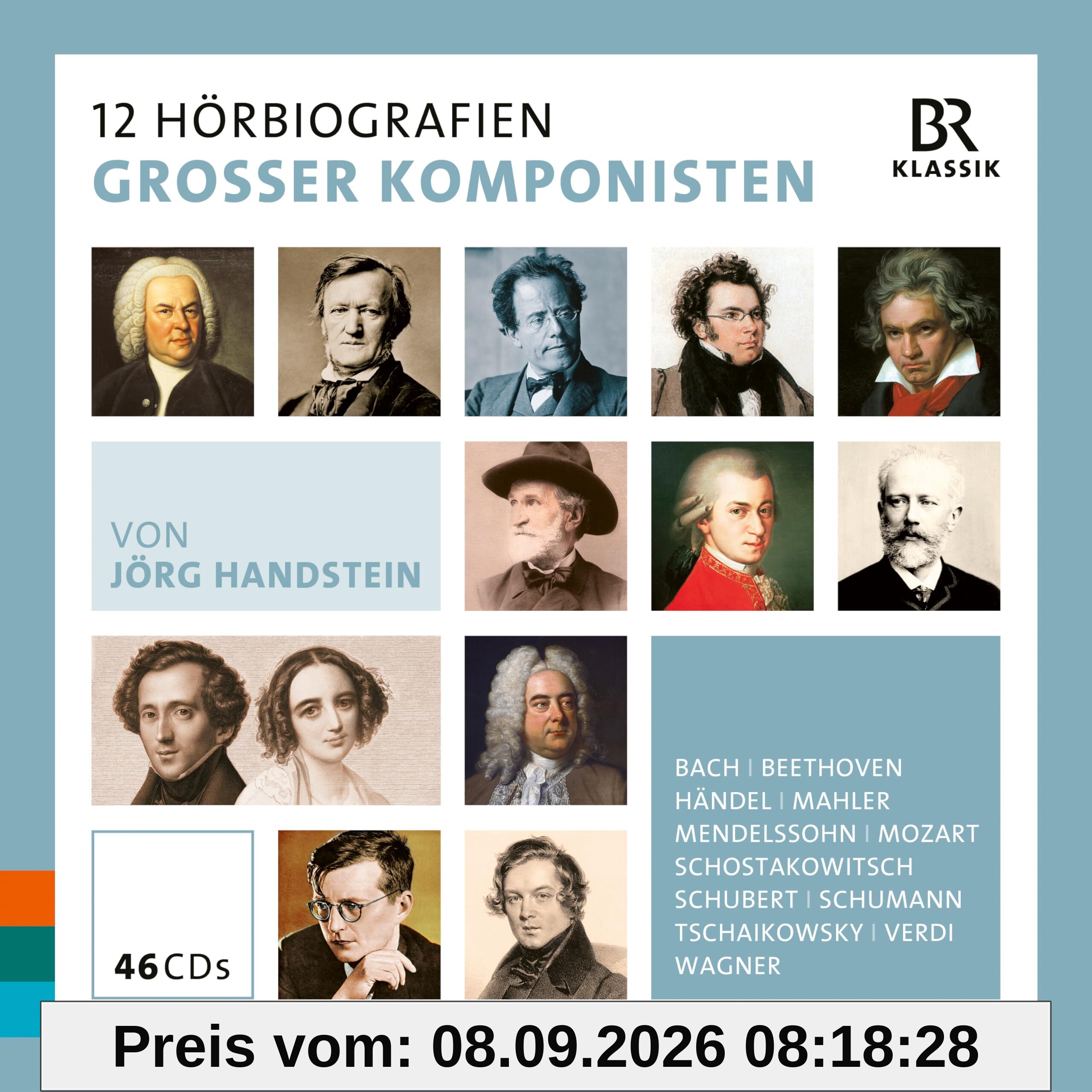 12 Hörbiografien grosser Komponisten
