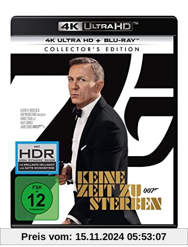 James Bond 007: Keine Zeit zu sterben (4K Ultra HD + Blu-ray)