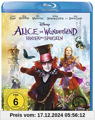 Alice im Wunderland: Hinter den Spiegeln [Blu-ray]