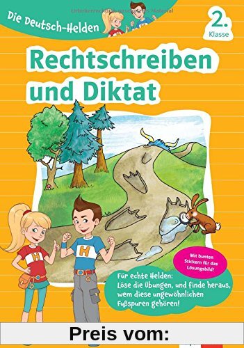 Klett Die Deutsch-Helden Diktat und Rechtschreibung 2. Klasse: Grundschule