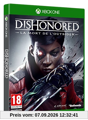 Dishonored : La Mort de l'Outsider Jeu Xbox One