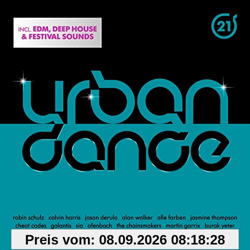 Urban Dance Vol. 21 (incl. EDM, Deep House & Festival Sounds) (3 CDs Box-Set)
