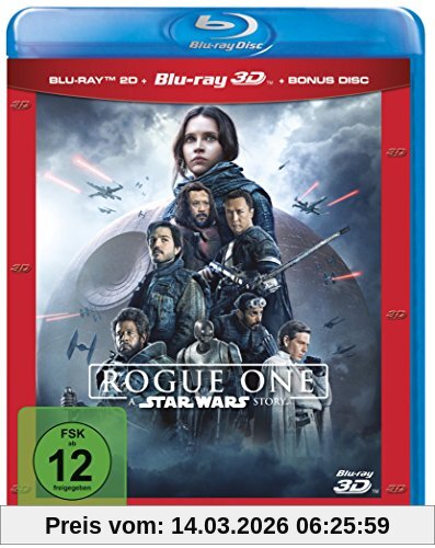 Gareth Edwards Rogue One, A Star Wars Story 2D & 3D [3D Blu-ray]
