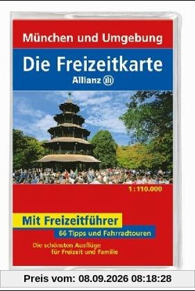 Die Freizeitkarte Allianz, Bl.35, München und Umgebung