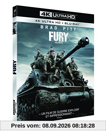 Fury [4K Ultra HD + Blu-ray] [4K Ultra HD + Blu-ray]