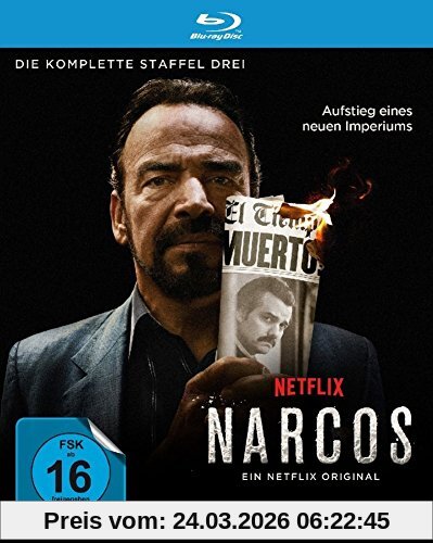 Narcos - Die komplette Staffel Drei [Blu-ray]