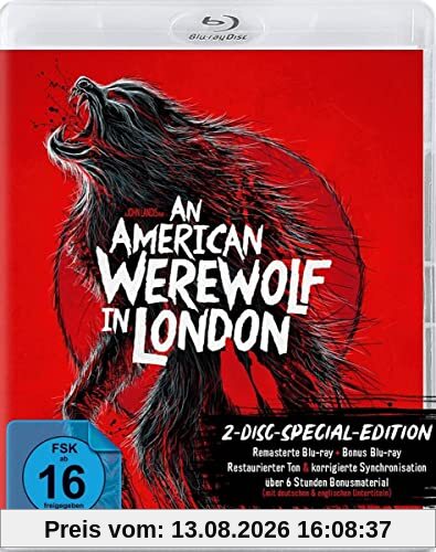 An American Werewolf in London - 2-Blu-ray-Disc-Edition (Woolston Artwork)