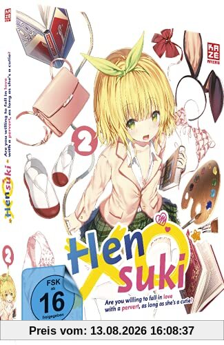 HENSUKI: Are You Willing to Fall in Love With a Pervert, As Long As She’s a Cutie? - Vol.2 - [DVD]