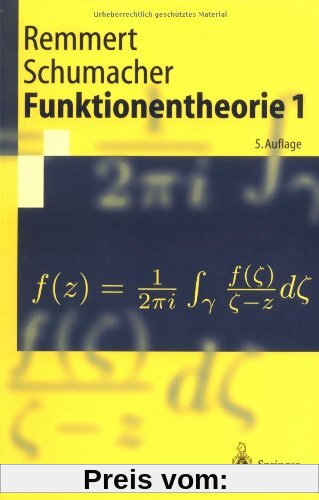 Funktionentheorie 1 (Springer-Lehrbuch) (German Edition): Mit Übungsaufgaben