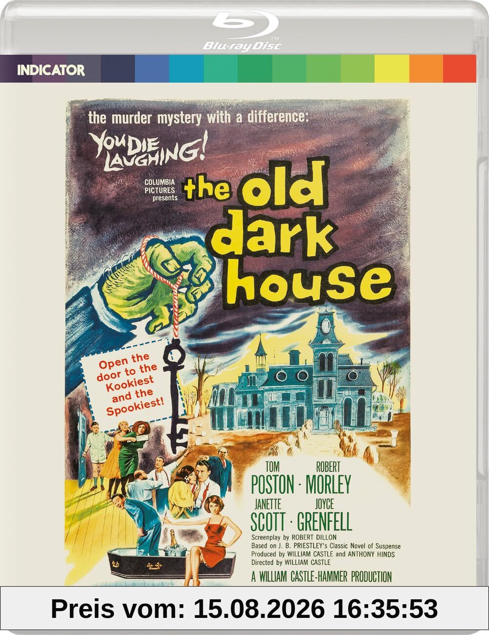 William Castle The Old Dark House [Region Free] [Blu-ray]
