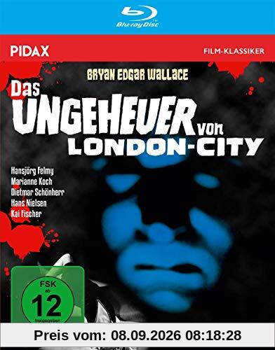 Bryan Edgar Wallace: Das Ungeheuer von London-City / Spannender Gruselkrimi mit Starbesetzung + Bonusmaterial (Pidax Film-Klassiker) [Blu-ray]