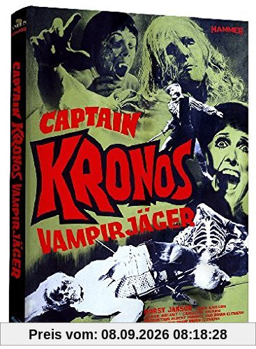Captain Kronos - Vampirjäger - Hammer Edition Nr. 15 - Mediabook [Blu-ray] [Limited Edition]