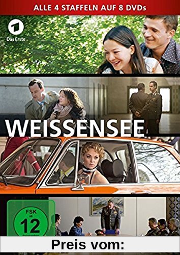 Weissensee - Alle vier Staffeln auf 8 DVDs