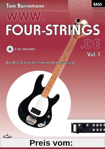 WWW.FOUR-STRINGS.DE - Vol. 1: Die Bass-Schule mit Internet-Unterstützung (inkl. 2 Audio-CDs)