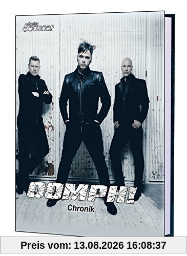 Oomph! Chronik / Buch von Sonic Seducer im Hardcover, limitiert (nur 499 Exemplare) und handnummeriert + handsignierte Postkarte
