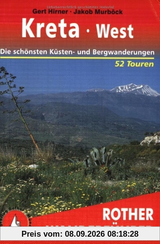 Wanderungen in Kreta West. Rother Wanderführer.