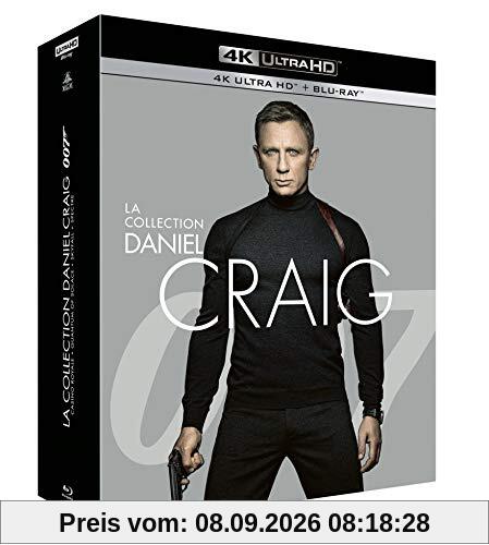 Coffret james bond / daniel craig 4 films : casino royale ; quantum of solace; skyfall ; spectre 4k ultra hd [Blu-ray] [FR Import]