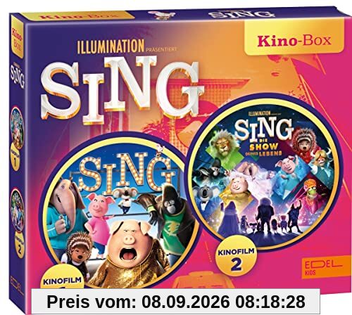 SING - Kino-Box: Die Original-Hörspiele 1 + 2