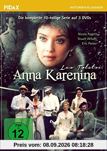 Anna Karenina / Die komplette 10-teilige Historienserie (Pidax Historien-Klassiker) [3 DVDs]