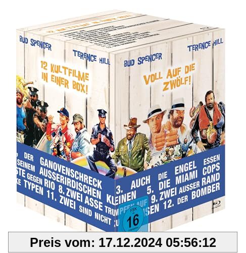 BUD SPENCER & TERENCE HILL - Voll auf die ZWÖLF! - 12er Blu-ray Box [Limited Edition]