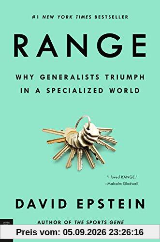 Range: Why Generalists Triumph in a Specialized World