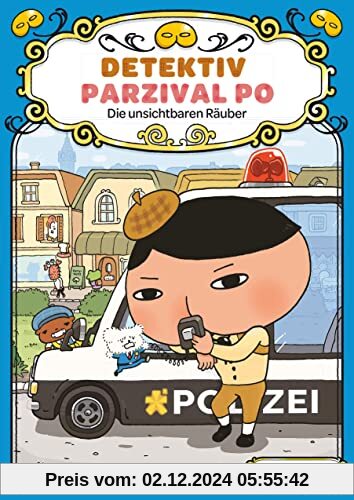 Detektiv Parzival Po (3) - Die unsichtbaren Räuber: Der spektakuläre Erfolg aus Japan endlich auf Deutsch