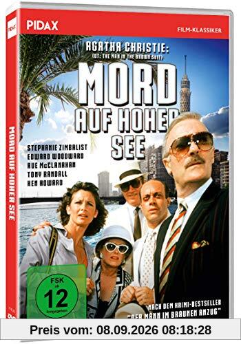 Agatha Christie: Mord auf hoher See (Der Mann im braunen Anzug) / Spannende Agatha-Christie-Verfilmung nach dem Bestseller DER MANN IM BRAUNEN ANZUG (Pidax Film-Klassiker)