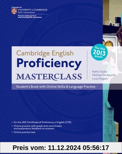 Cambridge English: Proficiency (CPE) Masterclass: Student's Book with Online Skills and Language Practice Pack: For the 