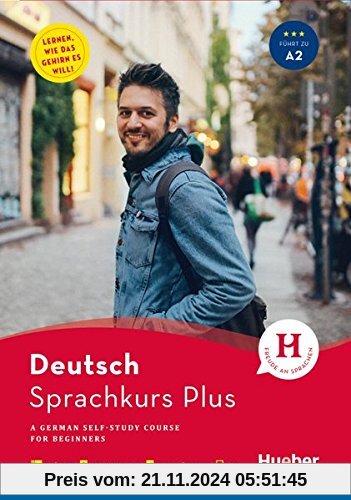 Hueber Sprachkurs Plus / Hueber Sprachkurs Plus Deutsch A1/A2, Englische Ausgabe: A German Self-Study Course for Beginne