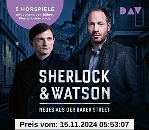 Sherlock & Watson - Neues aus der Baker Street. Die komplette zweite Staffel: Hörspiele mit Johann von Bülow, Florian Lu