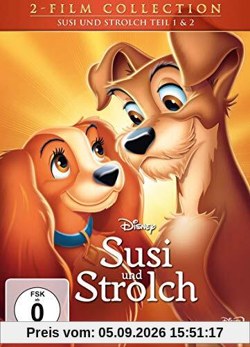 Susi und Strolch - Doppelpack (Disney Classics + 2. Teil) [2 DVDs]