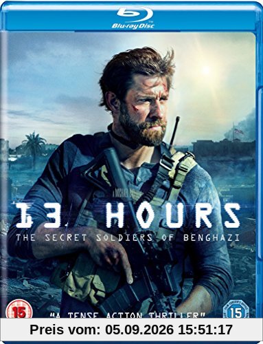 13 Hours [Blu-ray] [2016] UK-Import, Sprache-Deutsch, Englisch.