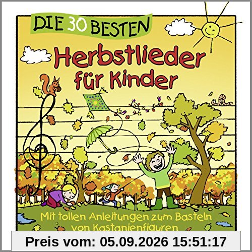 Die 30 besten Herbstlieder für Kinder