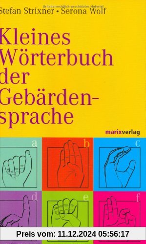 Kleines Wörterbuch der Gebärdensprache