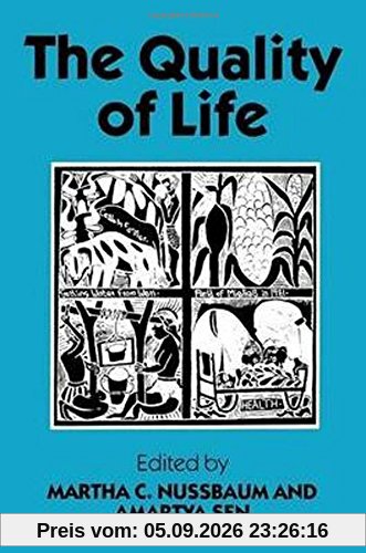 The Quality Of Life (Wider Studies In Development Economics)
