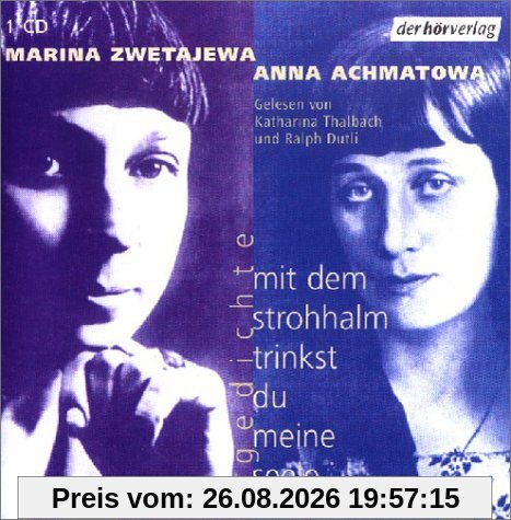 Mit dem Strohhalm trinkst du meine Seele. CD. . Gedichte. Lesung