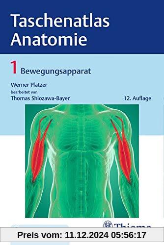 Taschenatlas Anatomie, Band 1: Bewegungsapparat