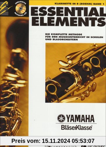 Essential Elements, für Klarinette in B (Boehm), m. Audio-CD