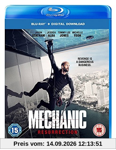 Dennis Gansel Mechanic - Resurrection [Blu-ray] Uk-Import, Sprache-Englisch