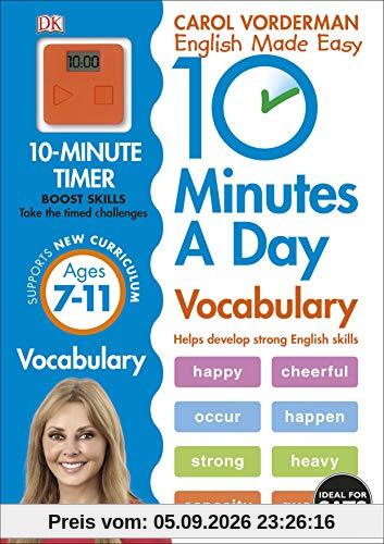 10 Minutes a Day Vocabulary Ages 7-11 Key Stage 2 (Made Easy Workbooks)